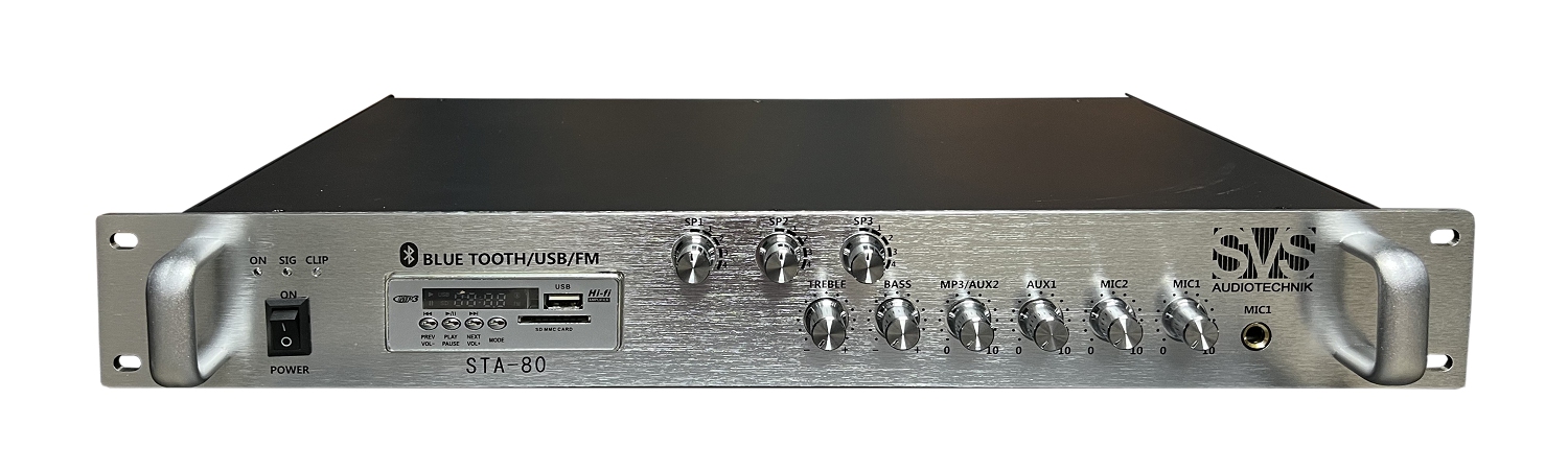 SVS Audiotechnik STA-80 Микшер-усилитель для систем Public Address в Хотьково